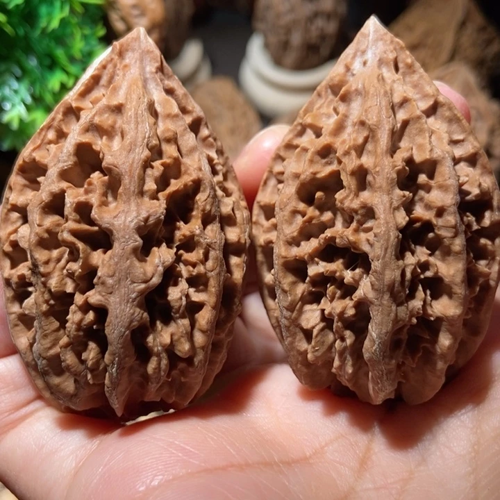 把件文玩核桃东北楸子小雪107