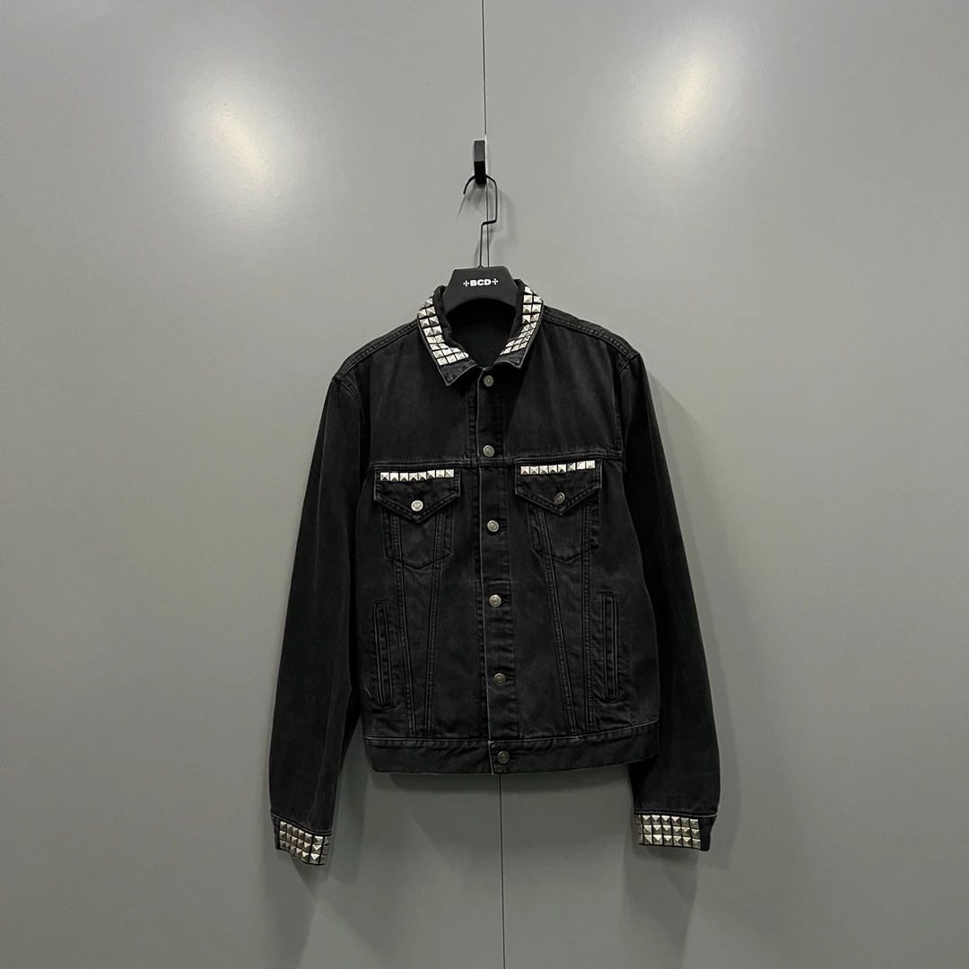 95新 GUCCI/古驰 q3.1 古驰黑豹牛仔外套48码000158