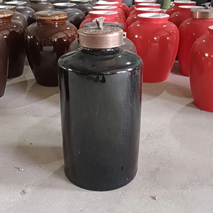 缸20斤酒坛一个带金属盖