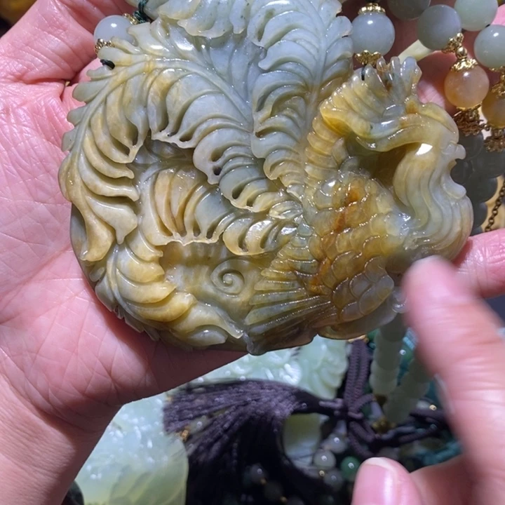 岫玉岫玉吊坠未镶嵌