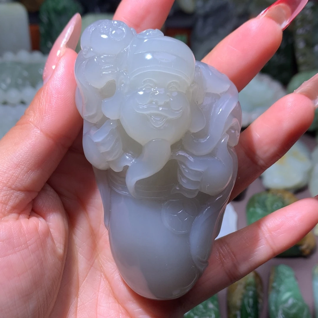 颈饰未镶嵌和田玉