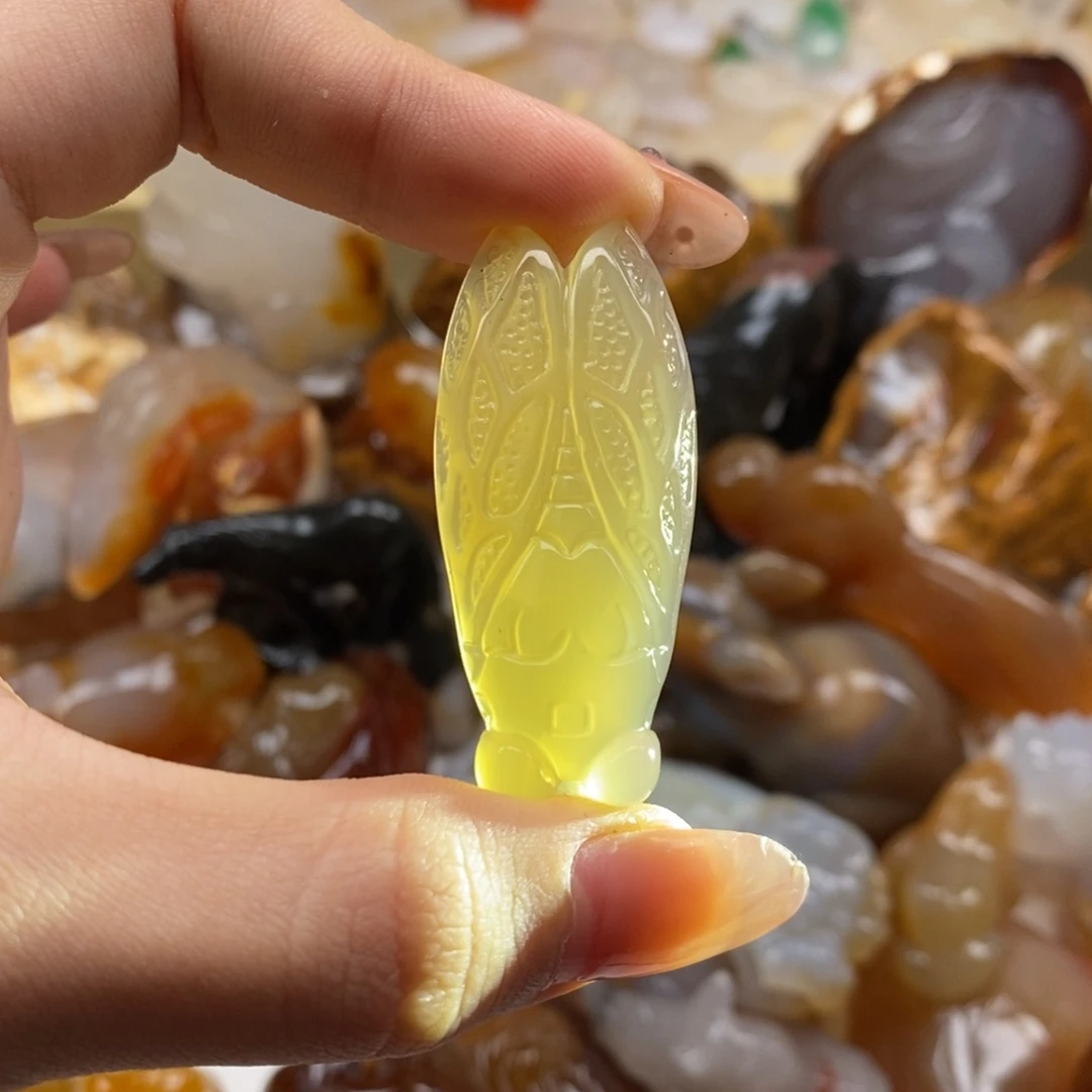 玛瑙/玉髓未镶嵌颈饰