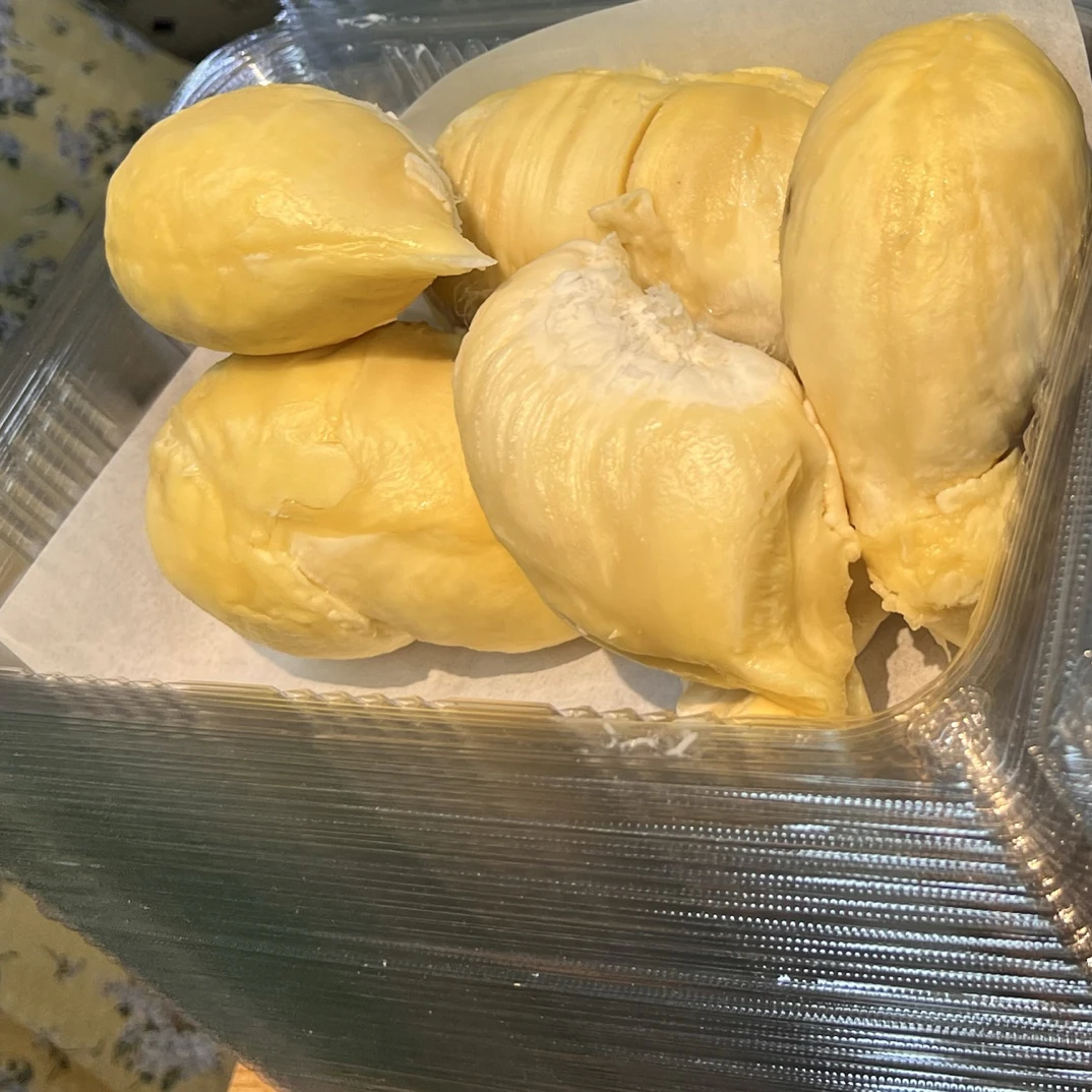 果切（现开榴莲肉两斤）惠来同城小时达 新鲜现开榴莲肉2斤核小肉厚