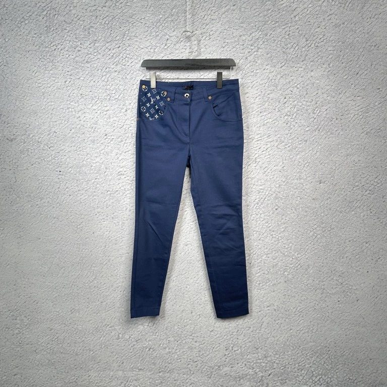 99新 LouisVuitton/路易威登 紧身牛仔裤 女款/38码