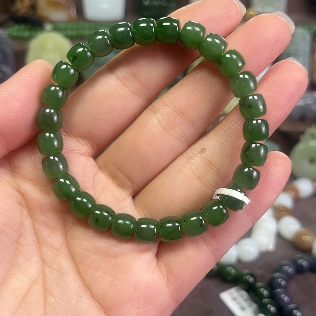 和田玉未镶嵌手串