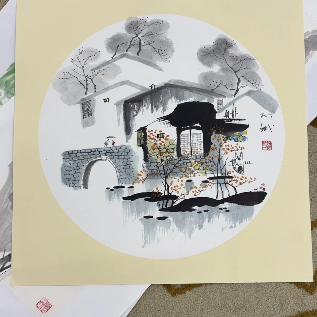 国画陶****家赵铁山水地方