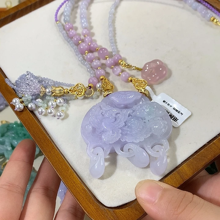 颈饰未镶嵌翡翠翡翠吊坠