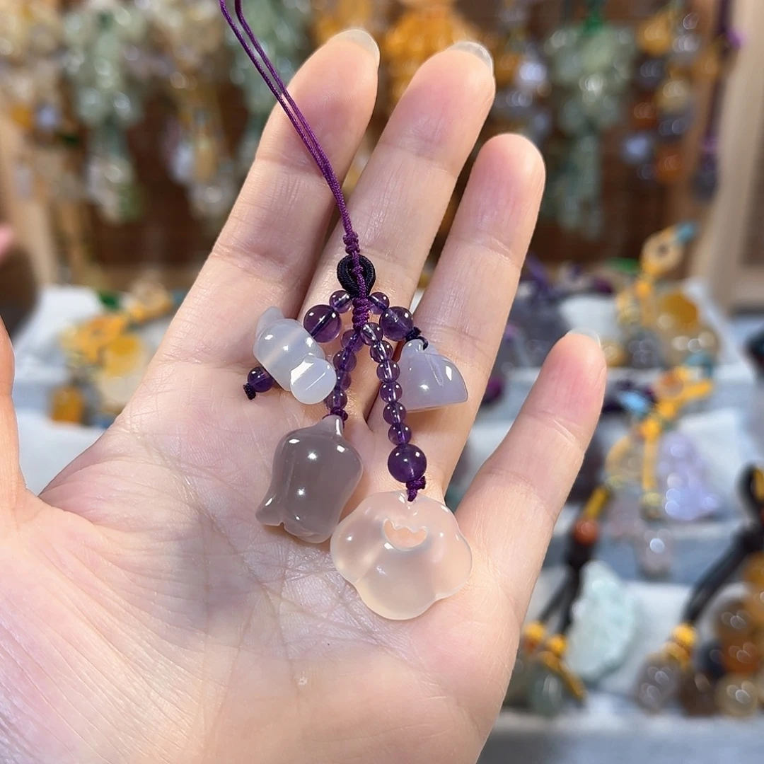 玛瑙/玉髓挂件未镶嵌