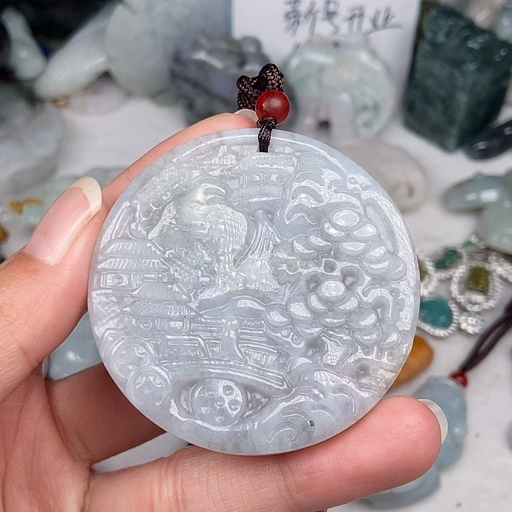 颈饰未镶嵌翡翠翡翠
