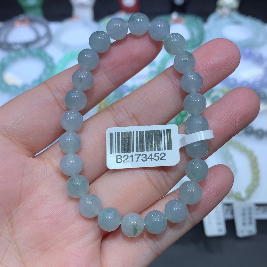 翡翠未镶嵌手串天然