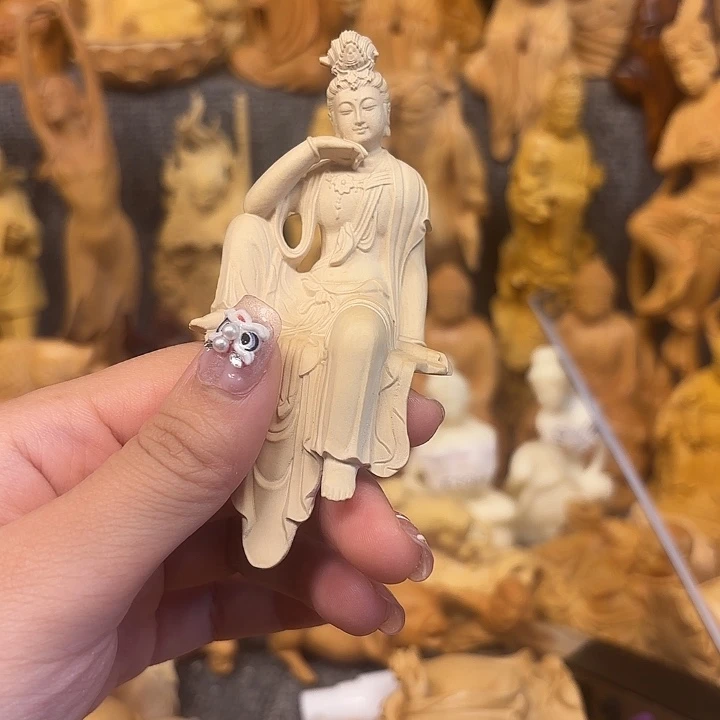 黄杨木黄杨木瑕疵观音