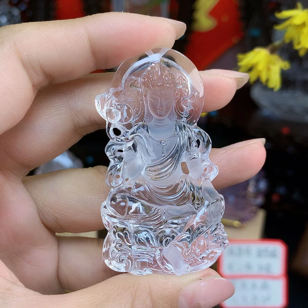 水晶颈饰未镶嵌刘*爷，
