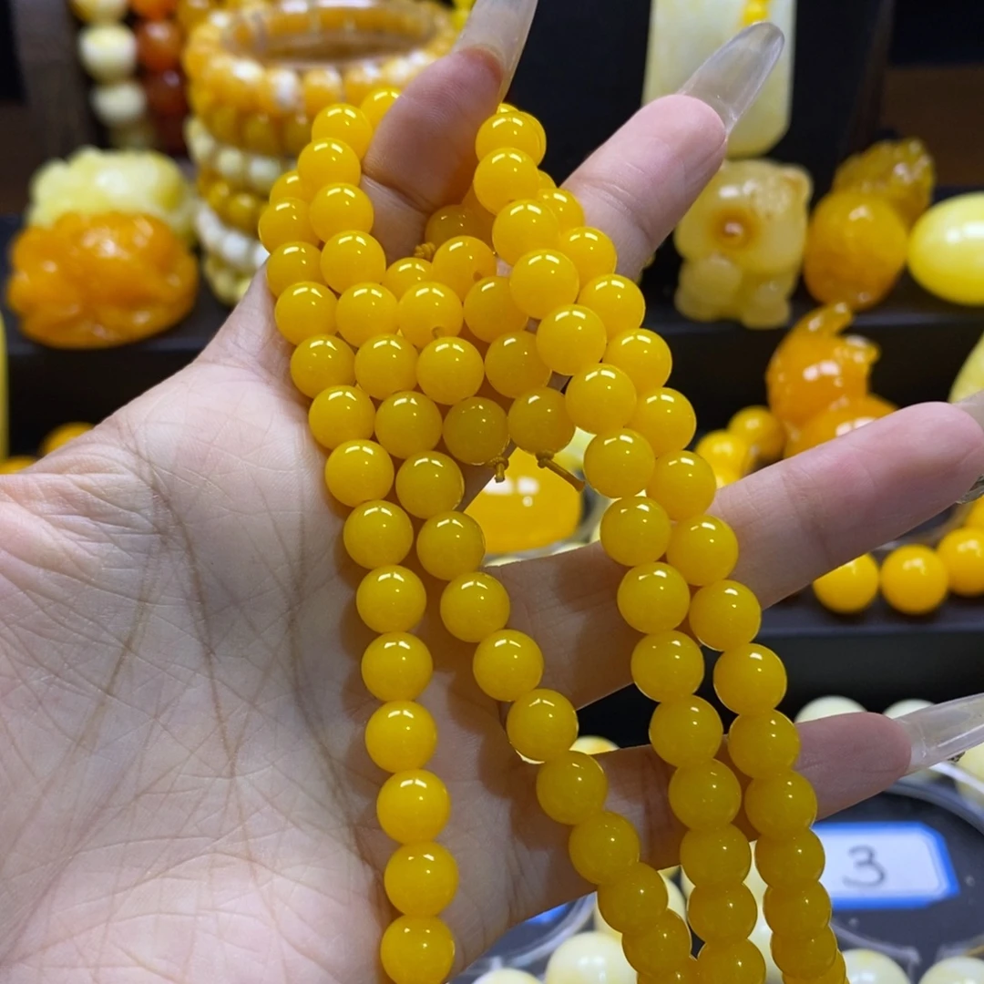 学***_非金属精品珠子珠链一条