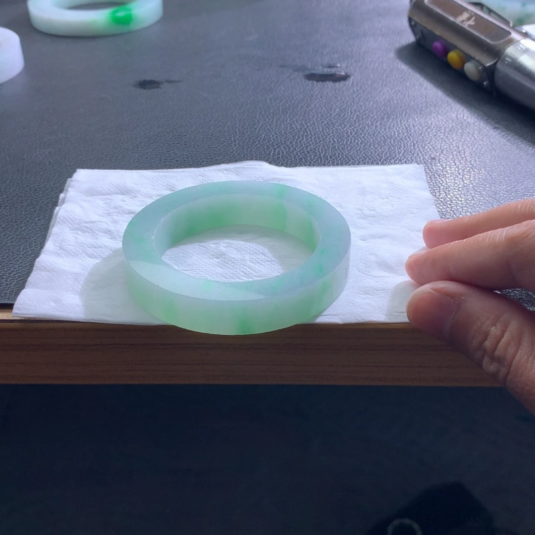 有***缘定制翡翠未镶嵌翡翠手镯翡翠