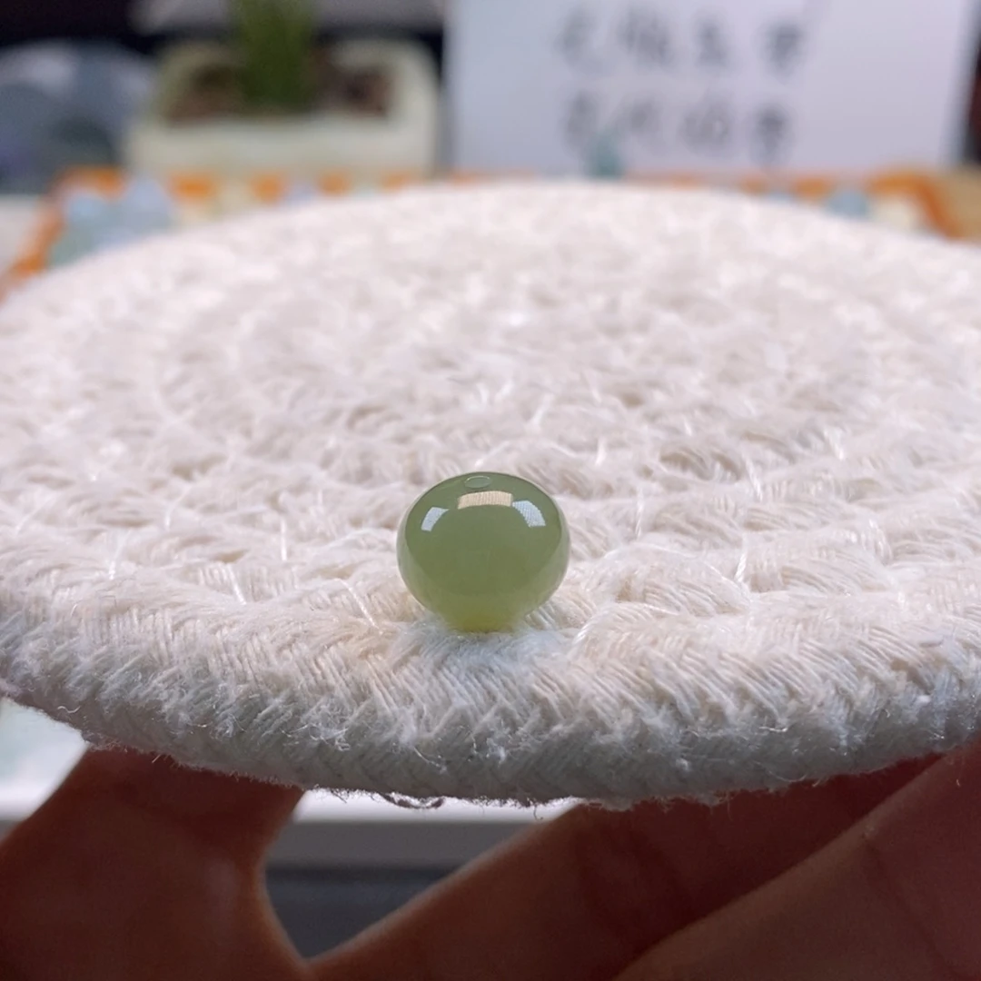 翡翠散珠天然翡翠9.9×8