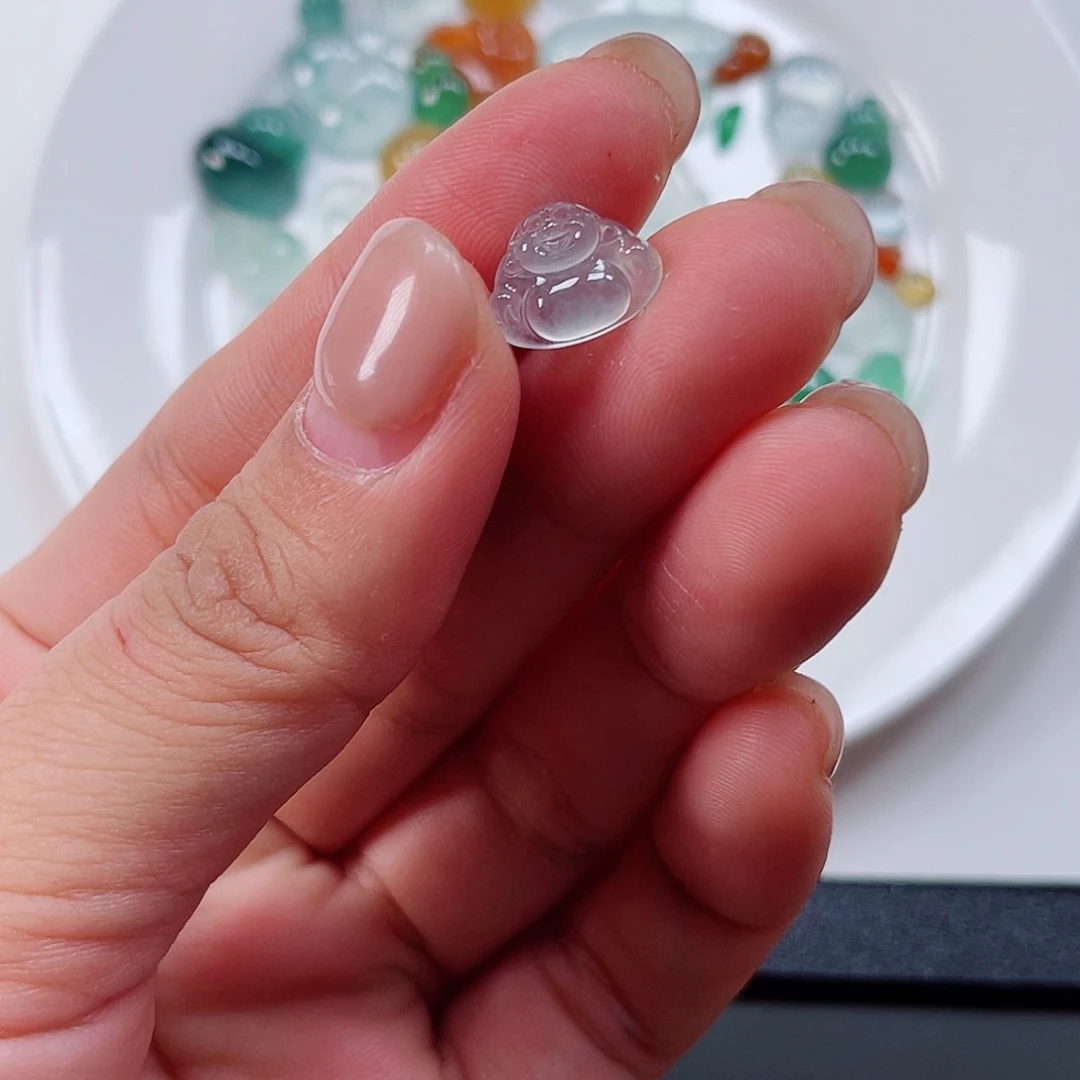 翡翠裸石纯天然A货缅甸翡翠