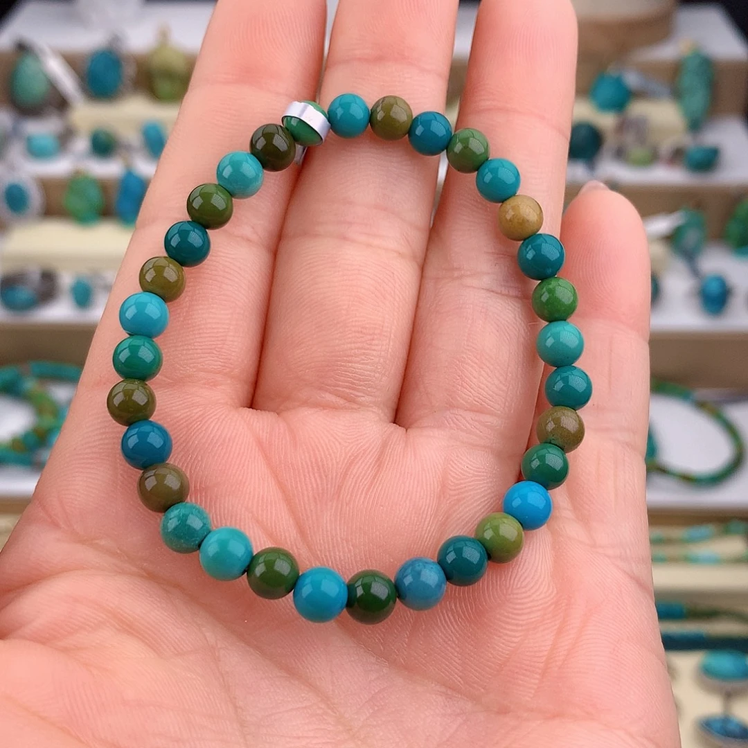 绿松石未镶嵌手链