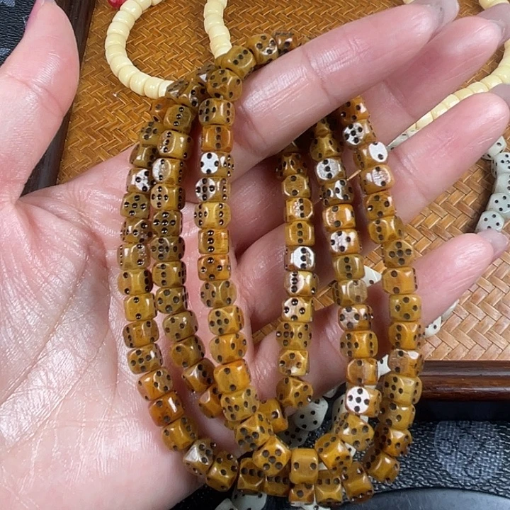 鹿骨手串/手链驼骨驼骨11，0.7