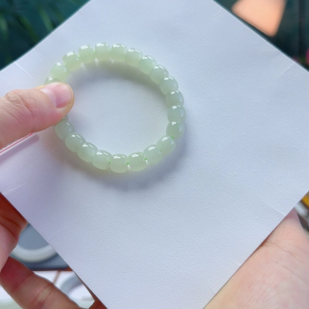 和田玉手串未镶嵌玲*手串