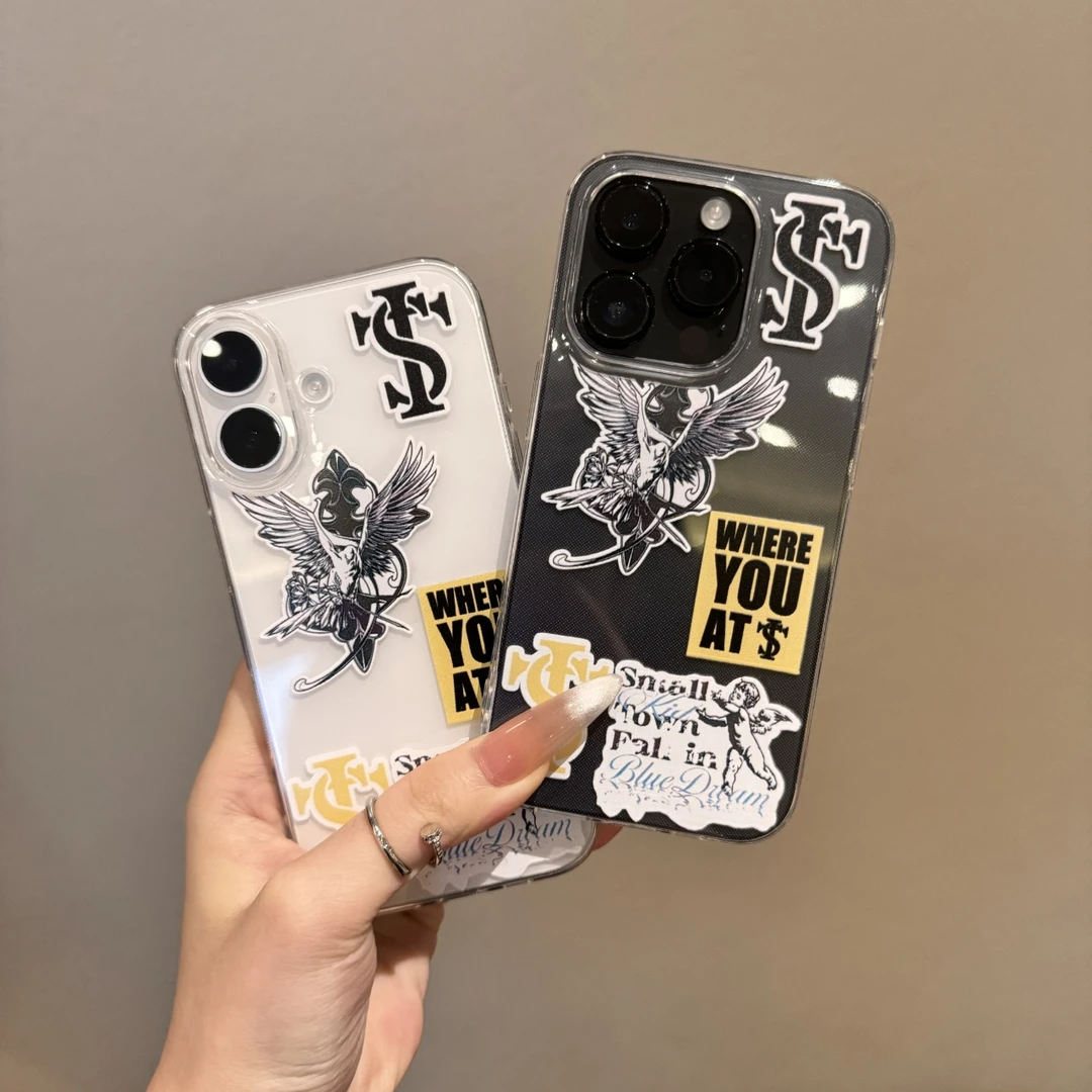 stk天使翅膀适用苹果16小米oppovivo华为p70iPhone14/15国产精孔
