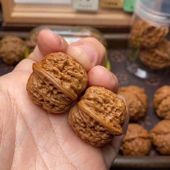 文玩核桃把件四座楼29