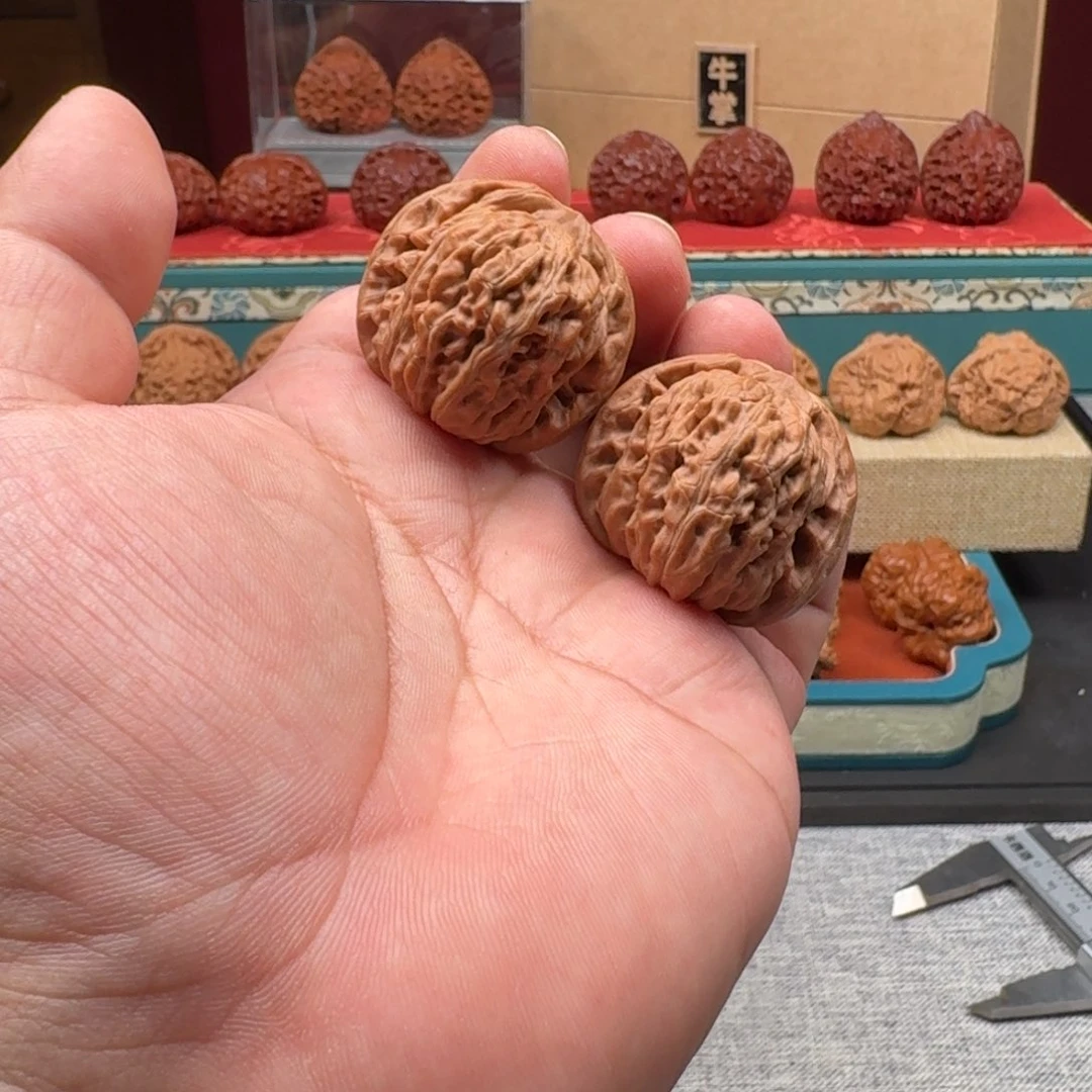 文玩核桃把件汉高100307
