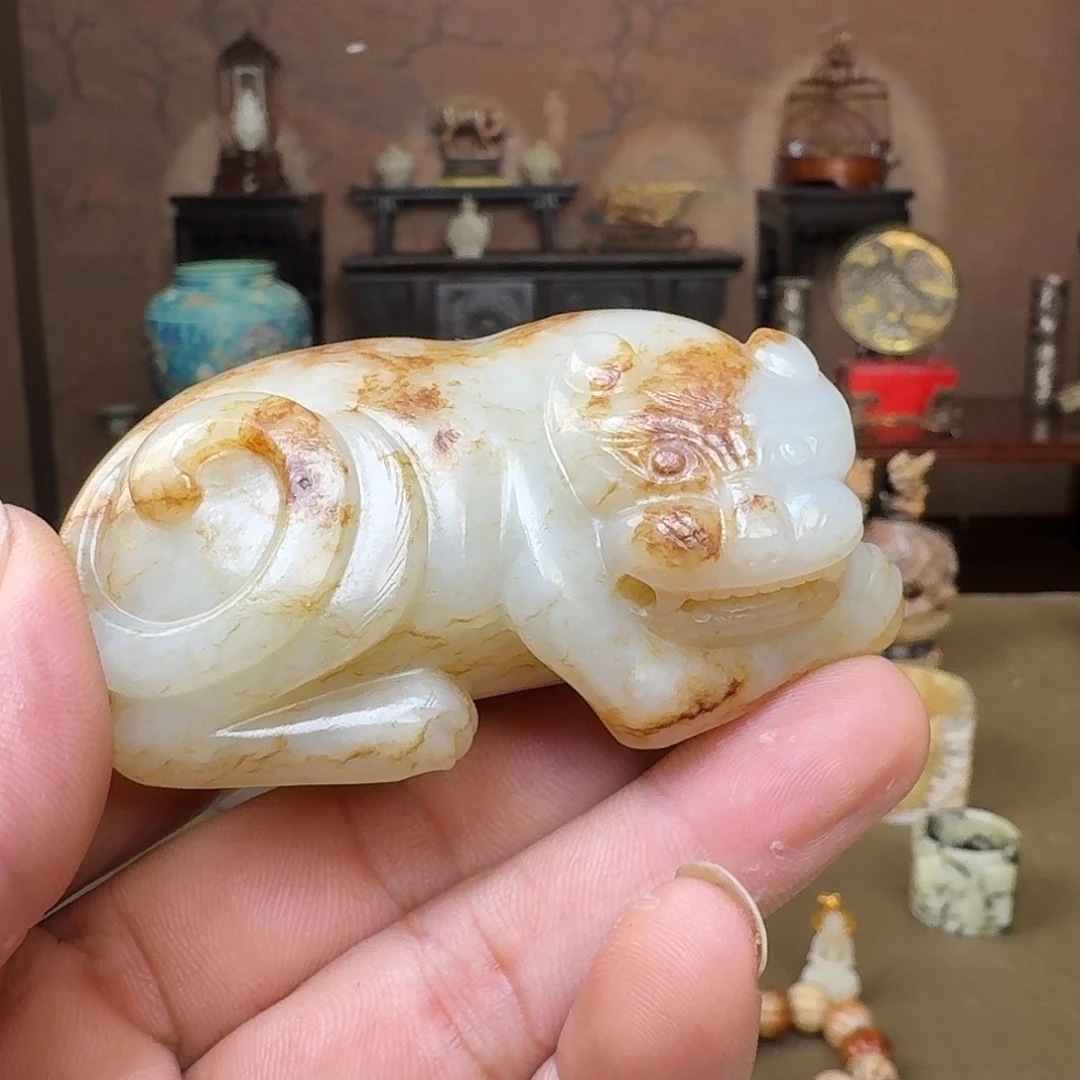 和田玉颈饰未镶嵌东**败