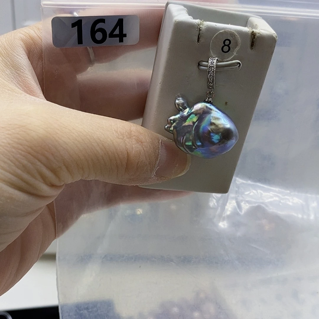 颈饰合金淡水珍珠