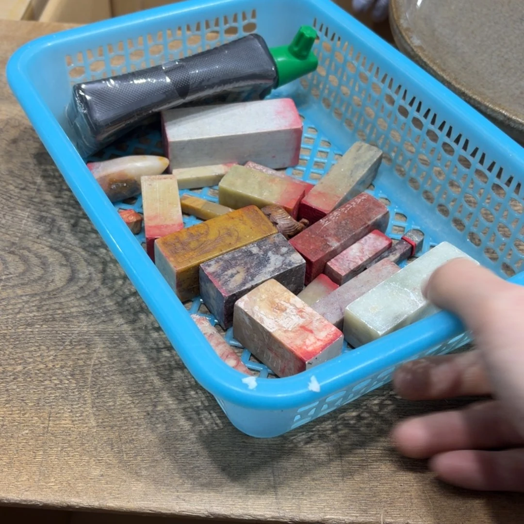 半***人印石昌化石般若中古美术工艺品