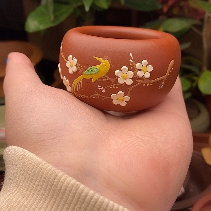 手工艺品琉璃宜兴紫砂精品花盆