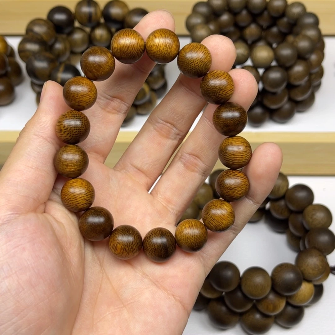 征***X手串沉香越南富森红土1.2