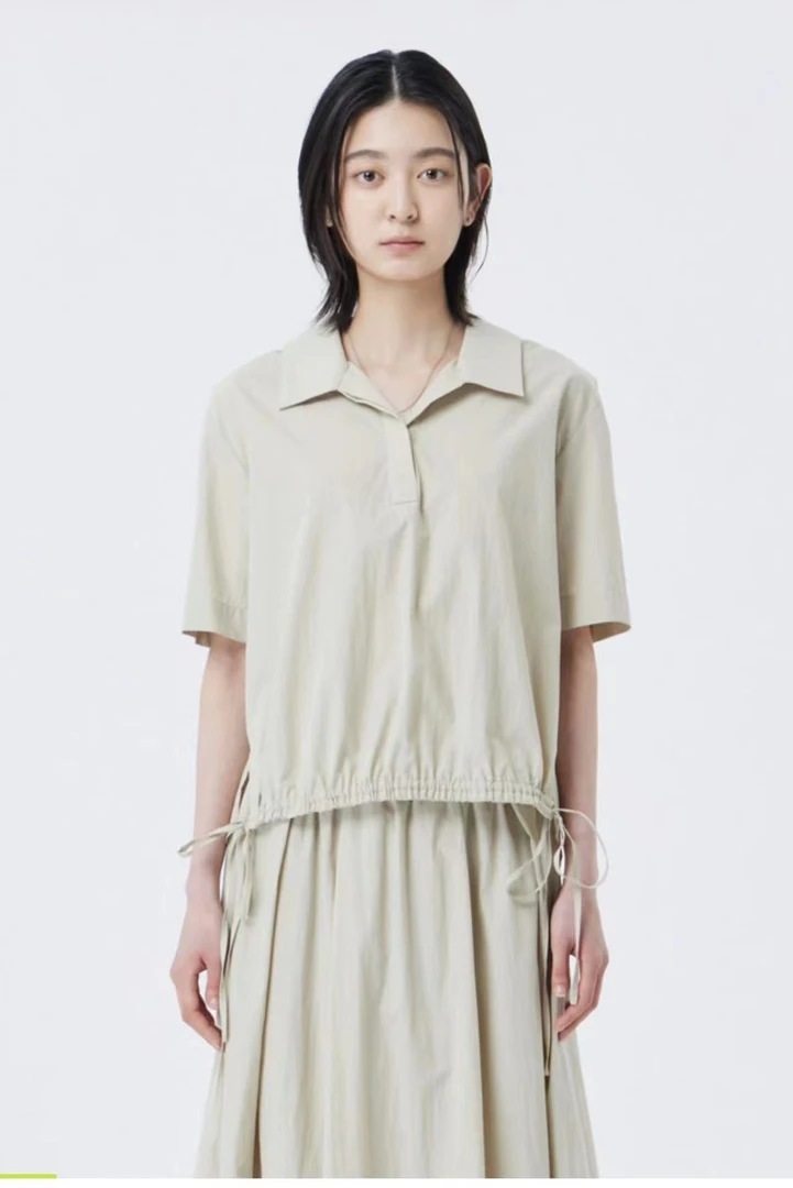 闪闪兒 韩国高级女装Epigram 25夏季 休闲短袖9054