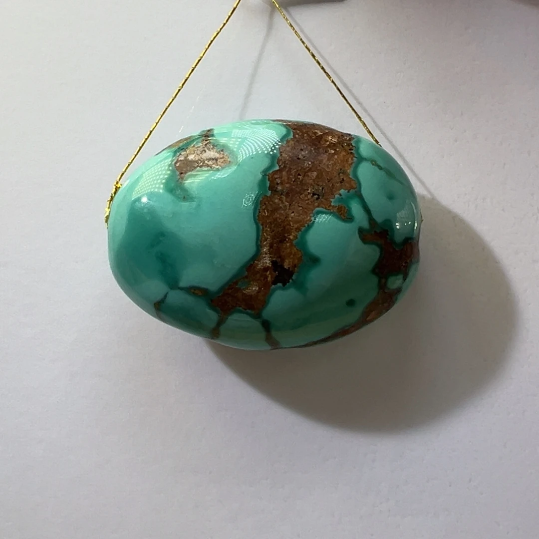 绿松石未镶嵌挂件