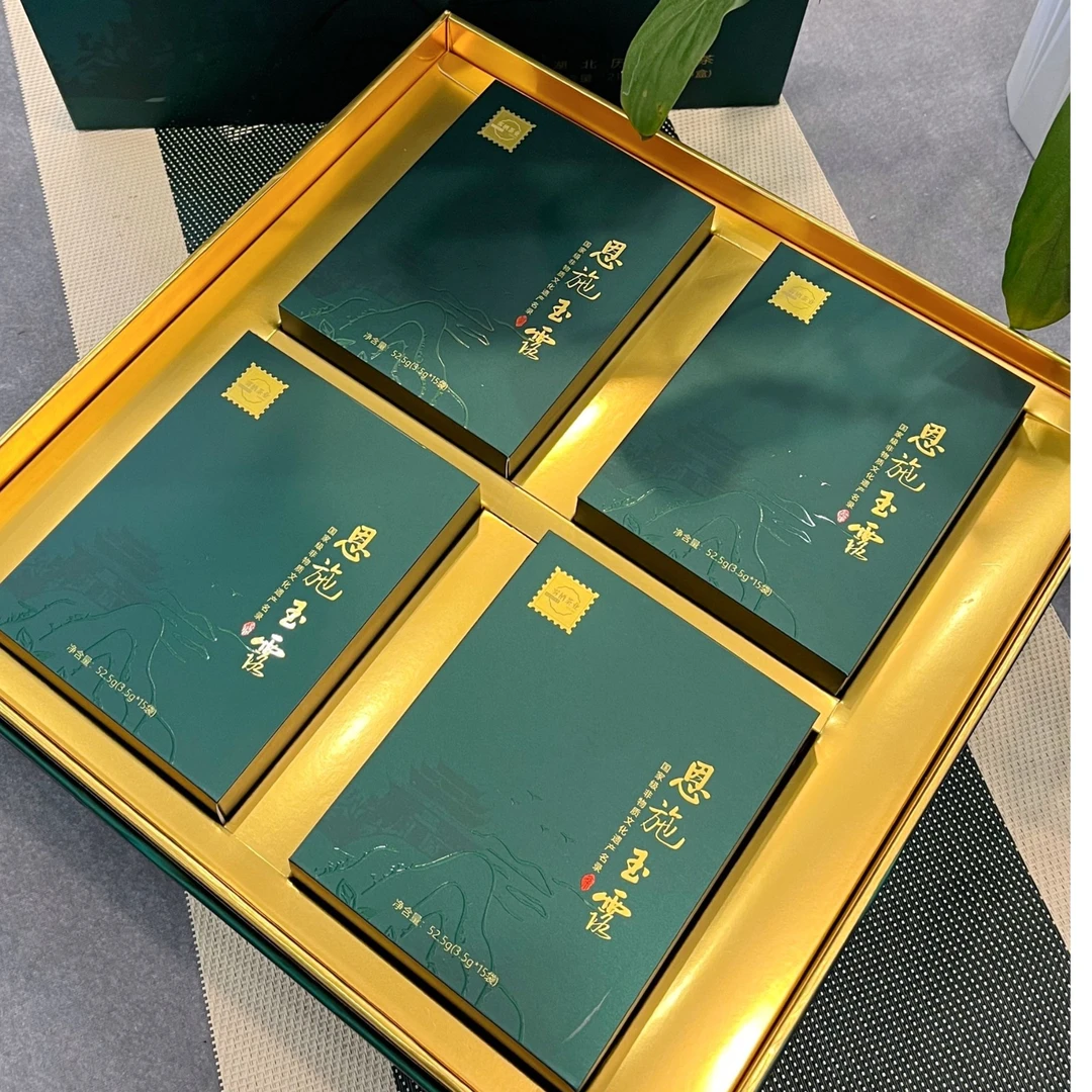 【恩施玉露 礼盒装】2025新茶明前蒸青正宗清香绿茶手工送礼