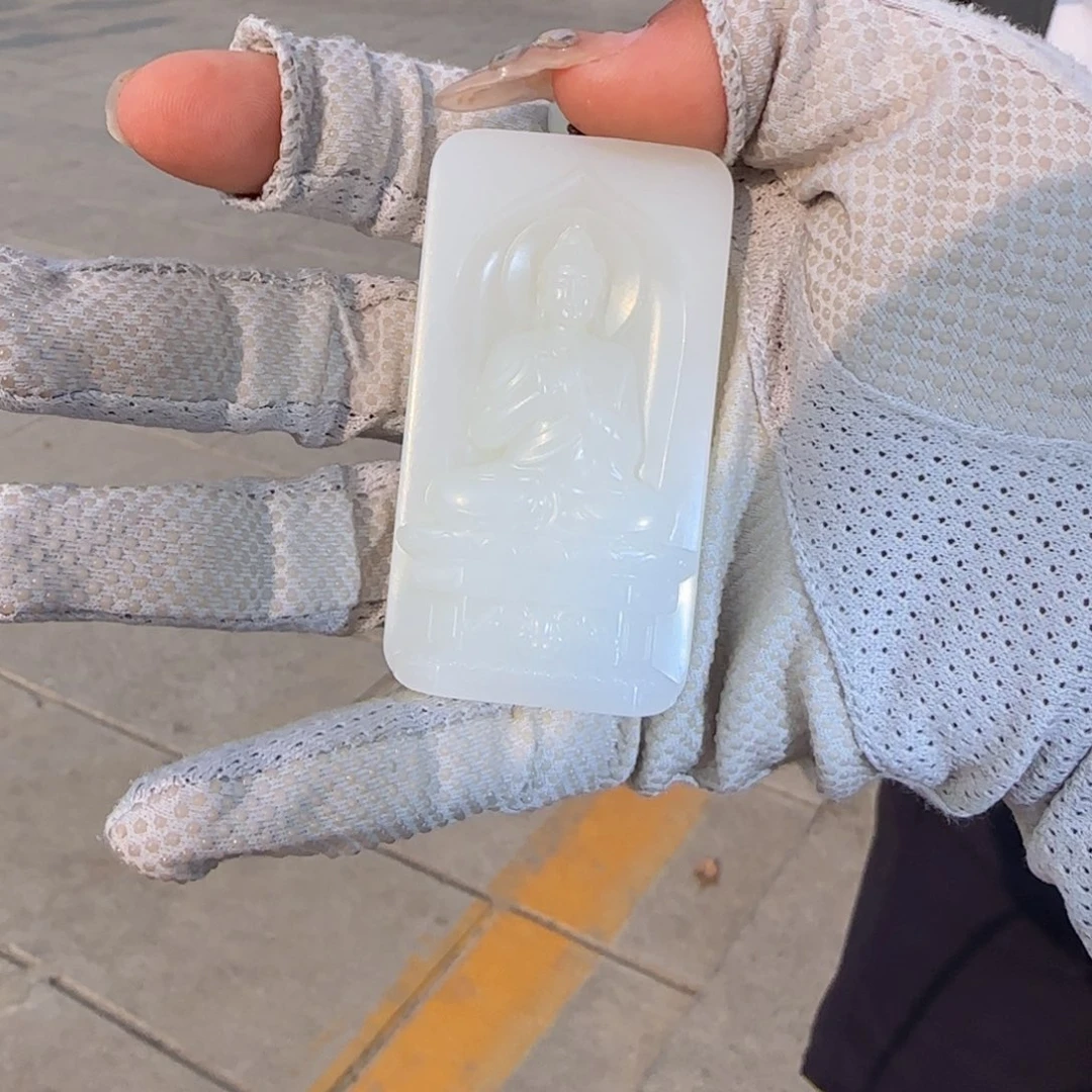 和田玉未镶嵌颈饰65