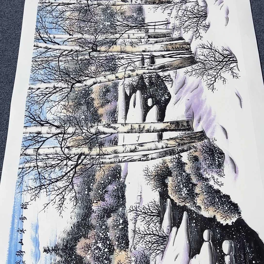 国画事事顺心如意万事如意