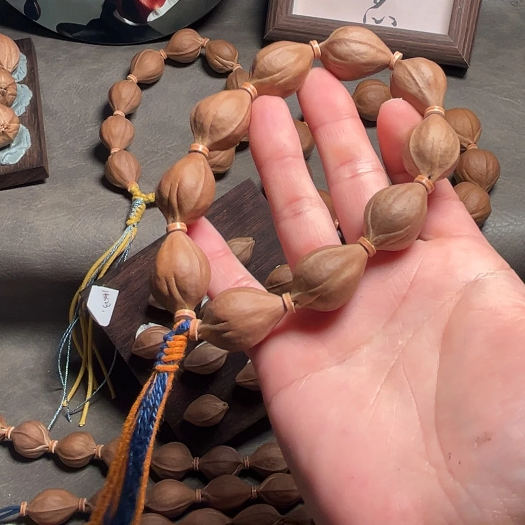 手串/手链橄榄核1726梅林铁核三花三面佛