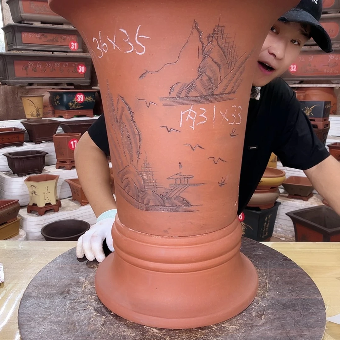 紫砂花盆工厂直发