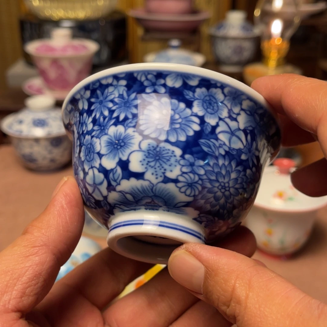 素铭品瓷釉下彩茶具01