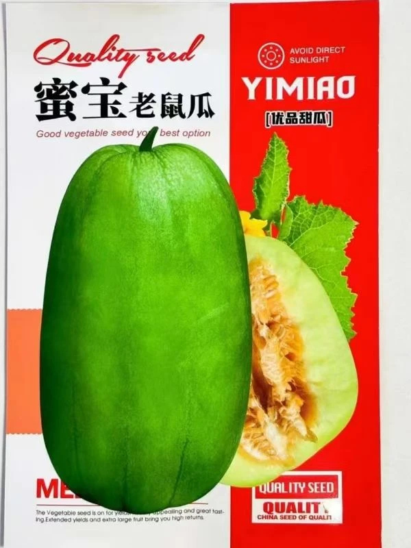 蜜宝老鼠瓜种籽子春夏播味甜多汁椭圆形甜瓜种籽含糖量高甜瓜种子