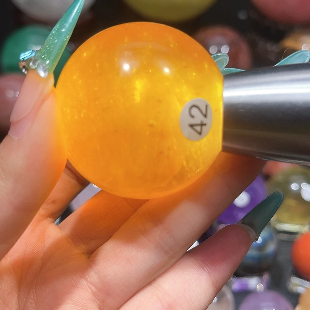 珠宝半成品水晶未镶嵌微瑕4.6