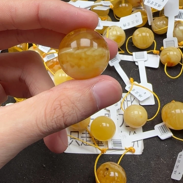 明***酱蜜蜡未镶嵌珠宝奇石天然216