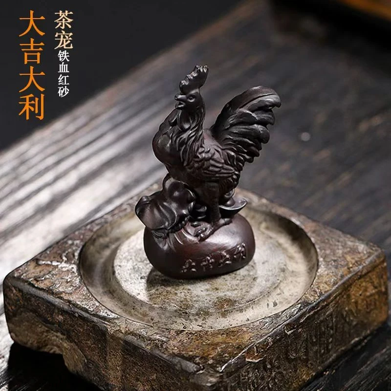 宜兴紫砂大吉大利茶宠