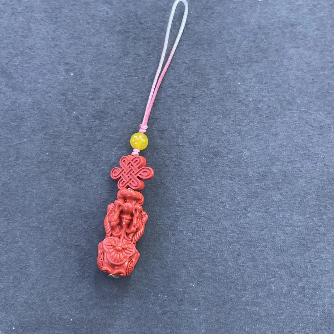 含辰砂工艺品H86-辰砂貔貅挂件3333