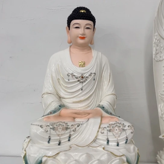 【闪购商品】玉19寸仿瓷释迦摩尼