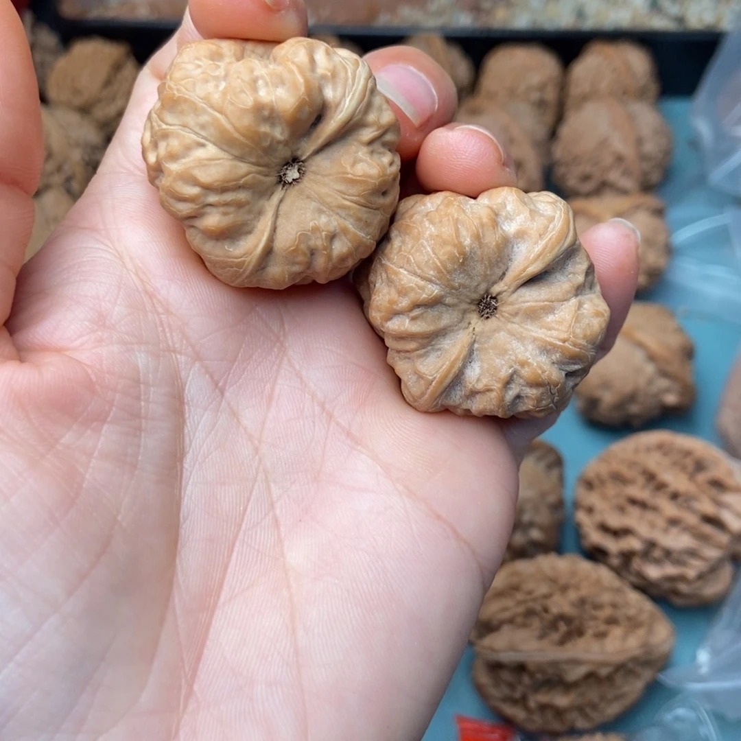 祁***铭文玩核桃吊坠古蟾43