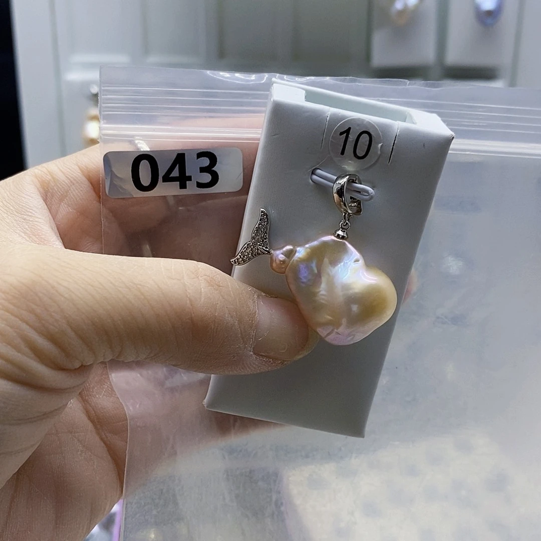 颈饰合金淡水珍珠