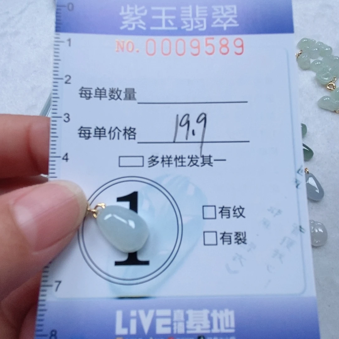 翡翠未镶嵌颈饰冰胶随行