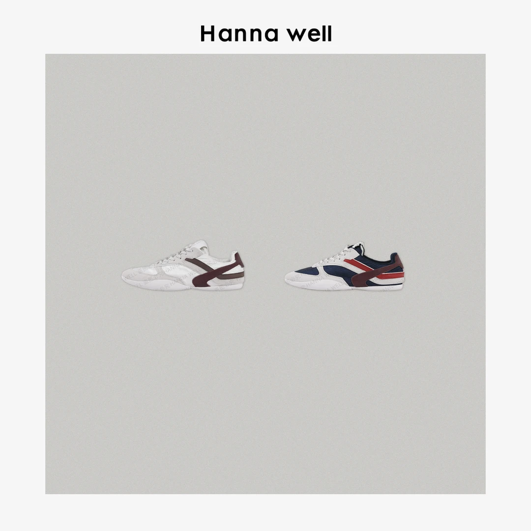 妞墩自制缪*25SS高版本暴走高丝光牛反绒透气拼色运动鞋XZ5B5284.