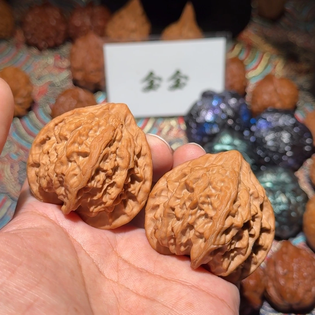 文玩核桃把件131房山一代灯笼，尺寸46 44 45